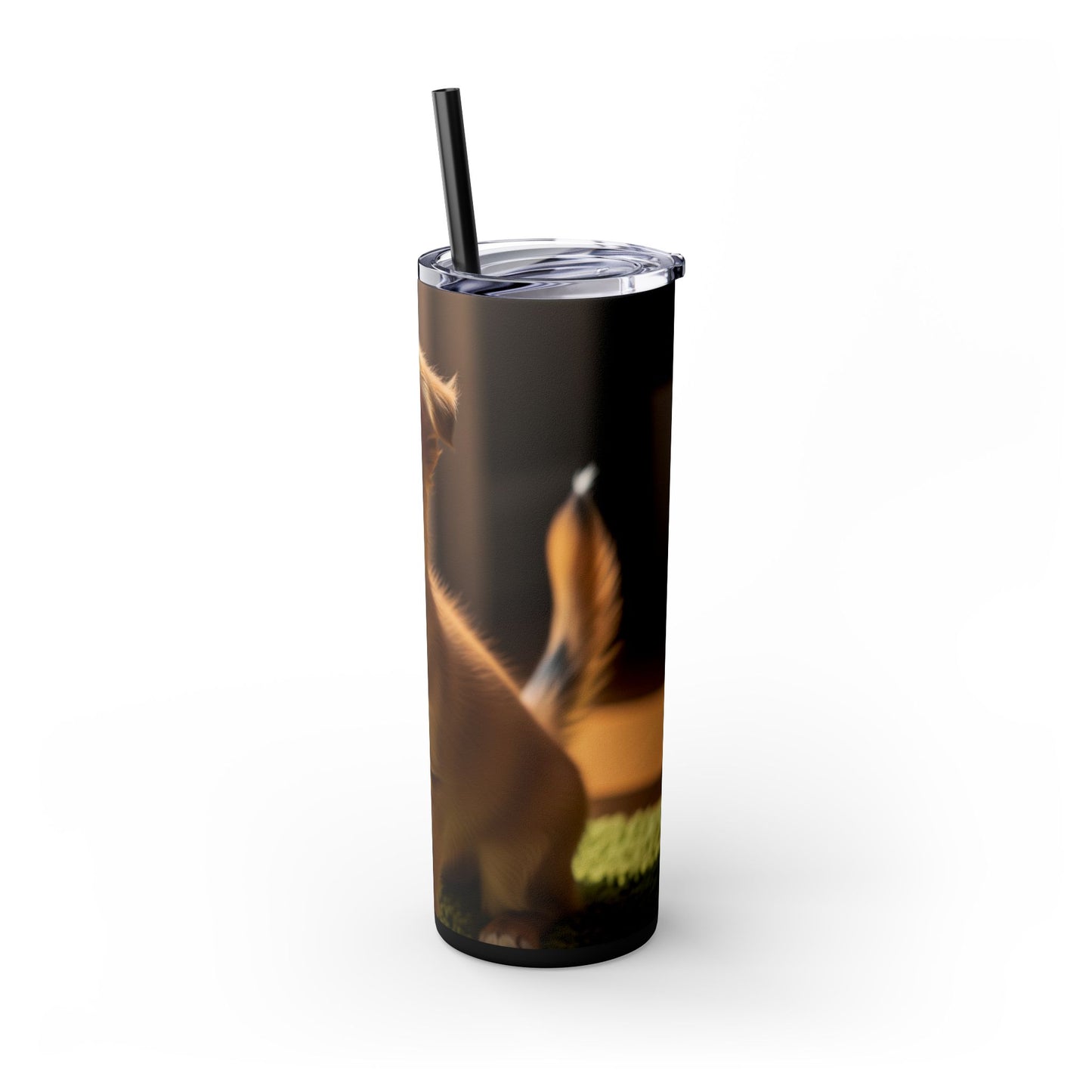 Toi Leo Tumbler with Straw, 20oz