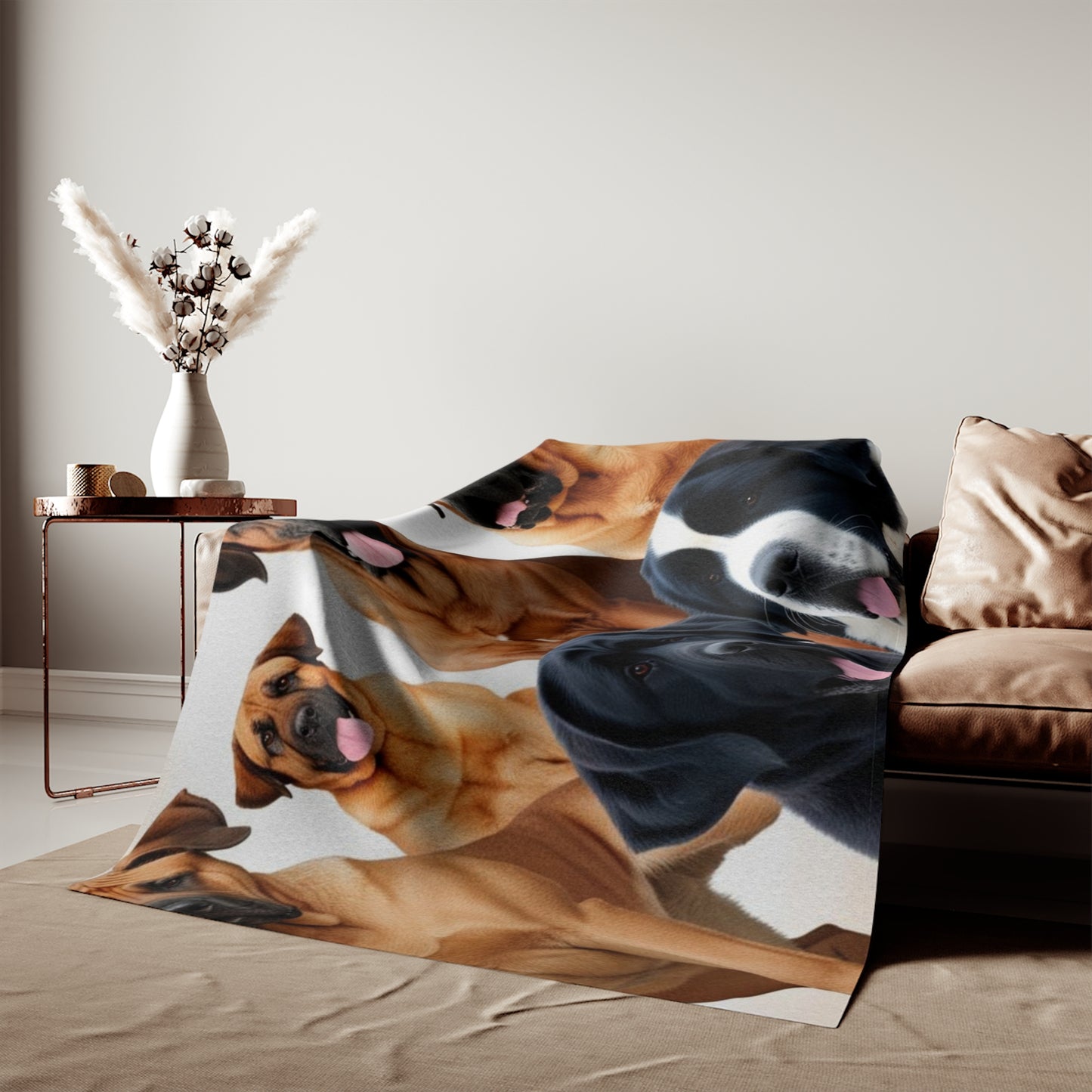 Big Dogs Sweatshirt Blanket