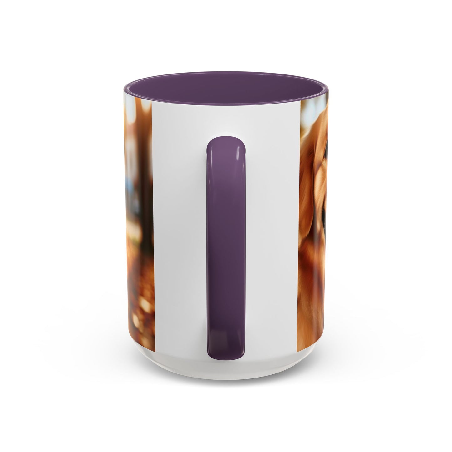 Golden Retriever Accent Coffee Mug - Perfect Gift for Dog Lovers