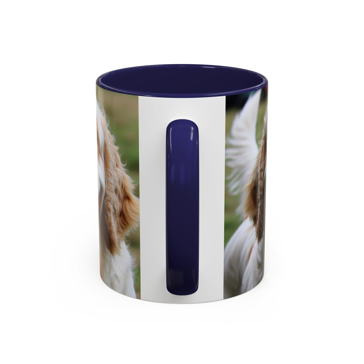 Clumber Spaniel Accent Coffee Mug - Perfect Gift for Dog Lovers