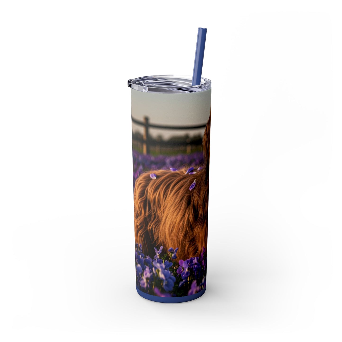 Briard Tumbler with Straw, 20oz