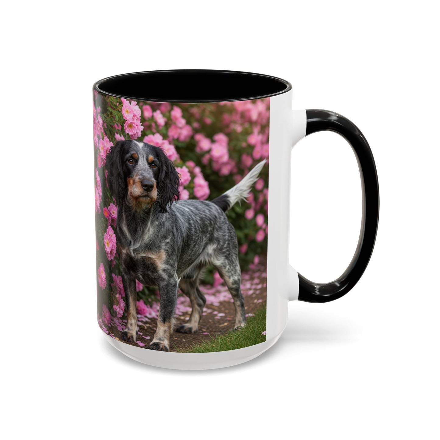 Blue Picardy Spaniel Accent Coffee Mug - Perfect Gift for Dog Lovers