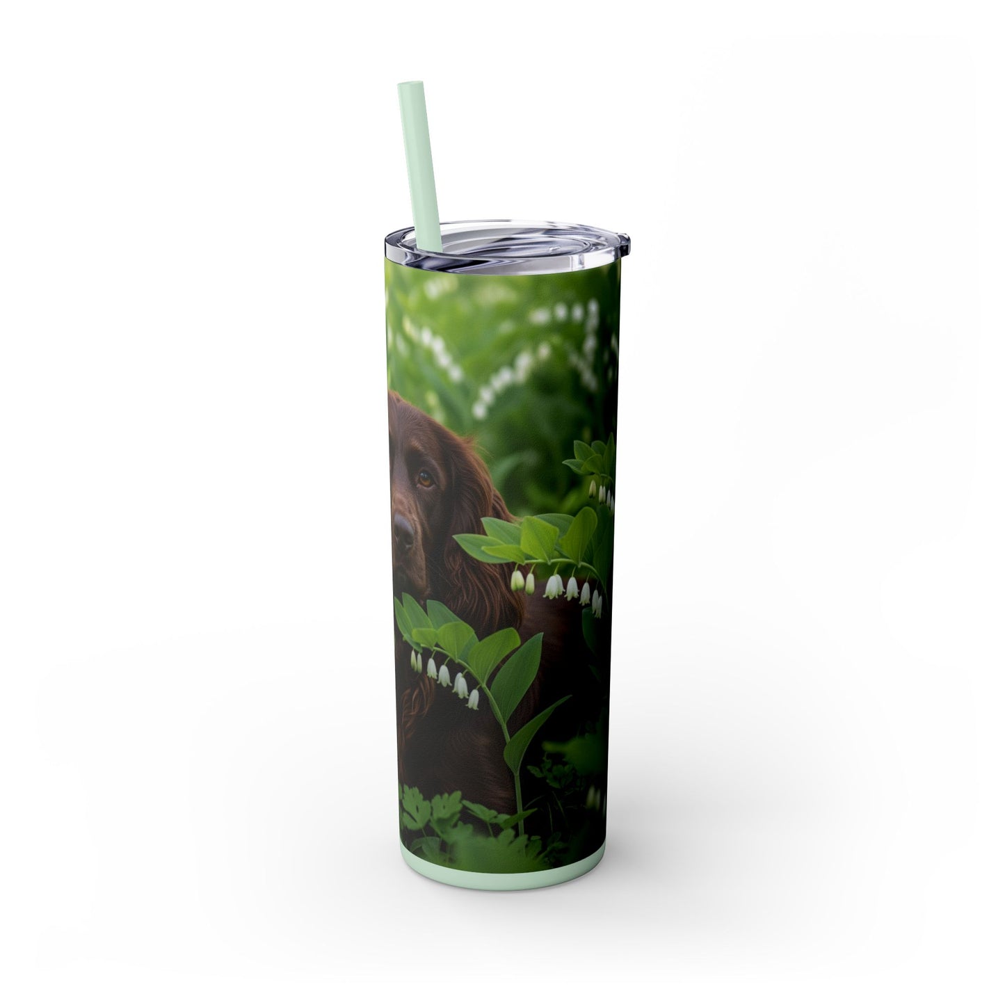 Field Spaniel Tumbler with Straw, 20oz