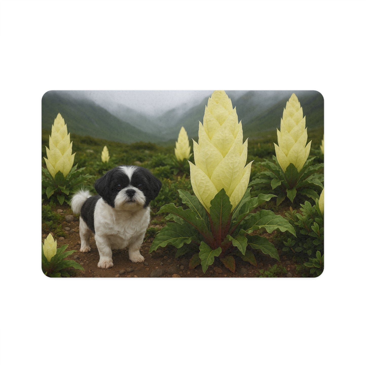 Pet Food Mat (12x18) - Shihmalt