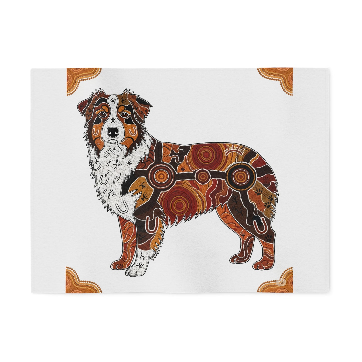Australian Shepherd Sweatshirt Blanket