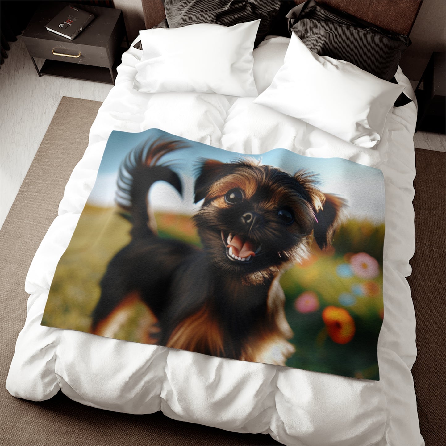 Griffon Bruxellois Sweatshirt Blanket