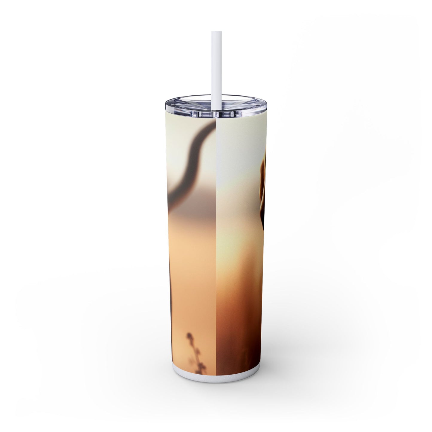 Plott Hound Tumbler with Straw, 20oz
