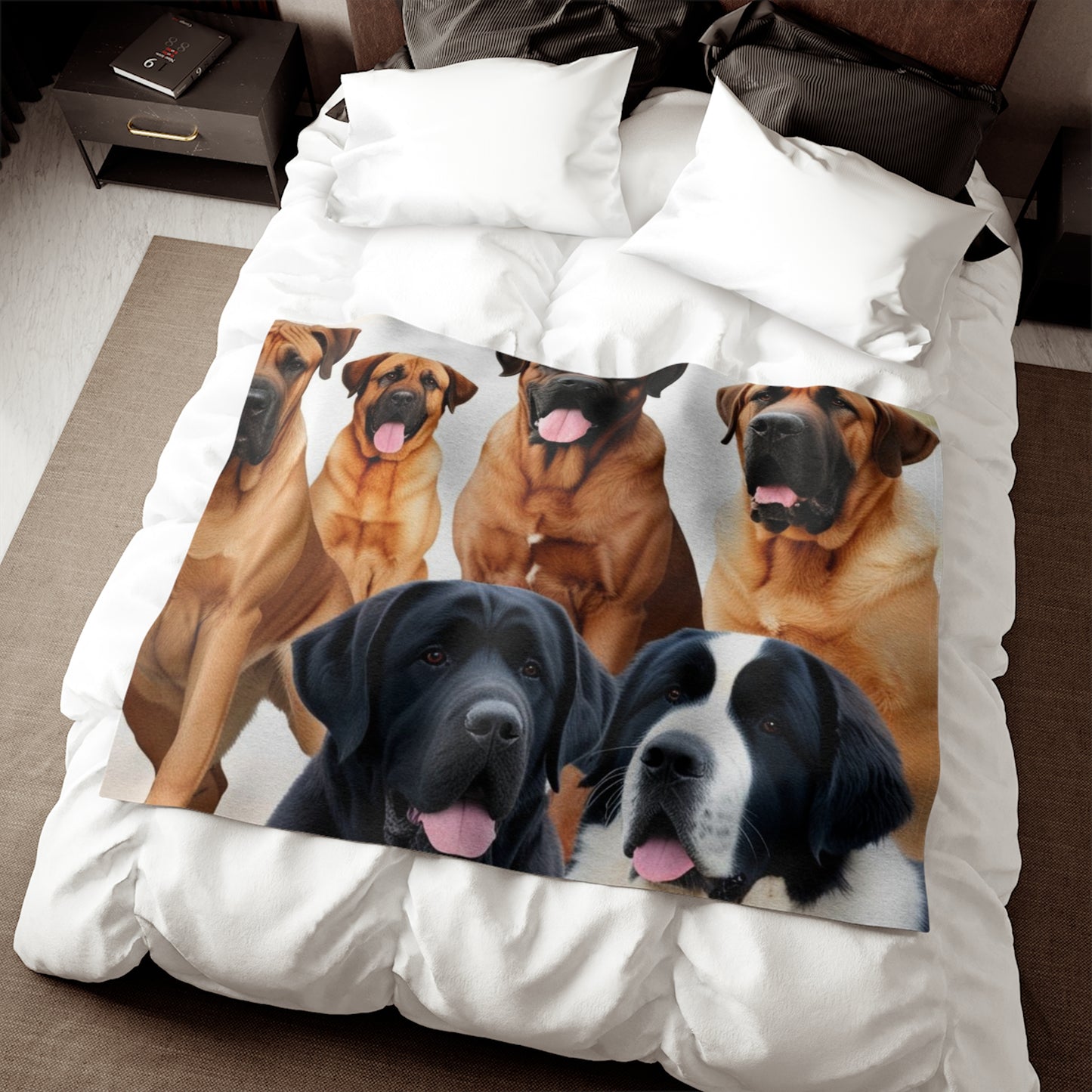 Big Dogs Sweatshirt Blanket