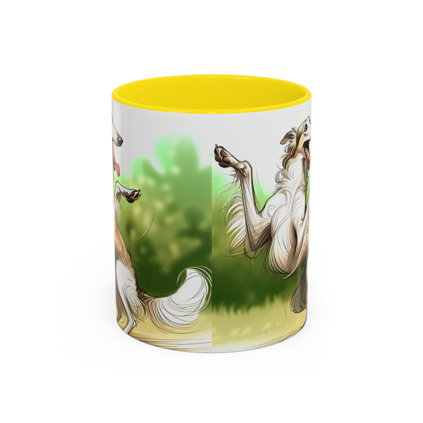 Borzoi Accent Coffee Mug - Perfect Gift for Dog Lovers