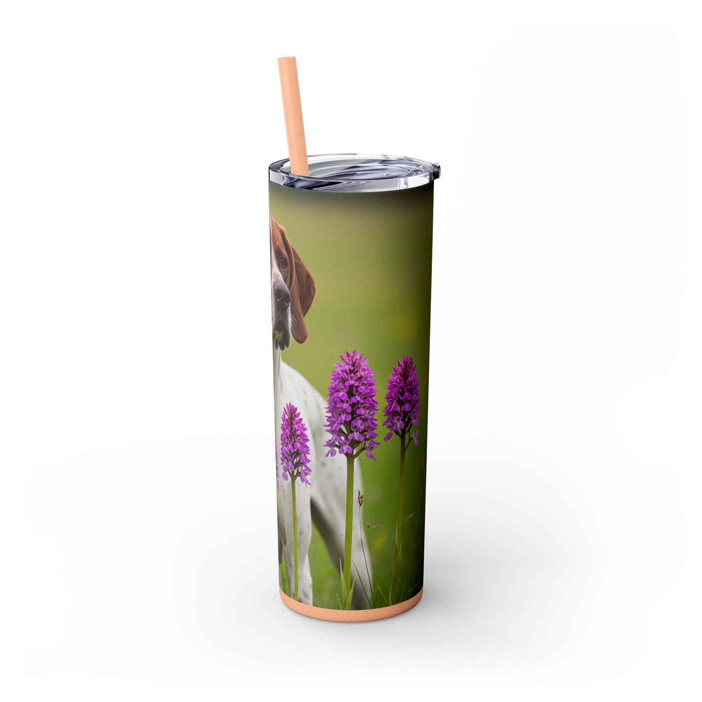 Pointer Skinny Tumbler with Straw, 20oz