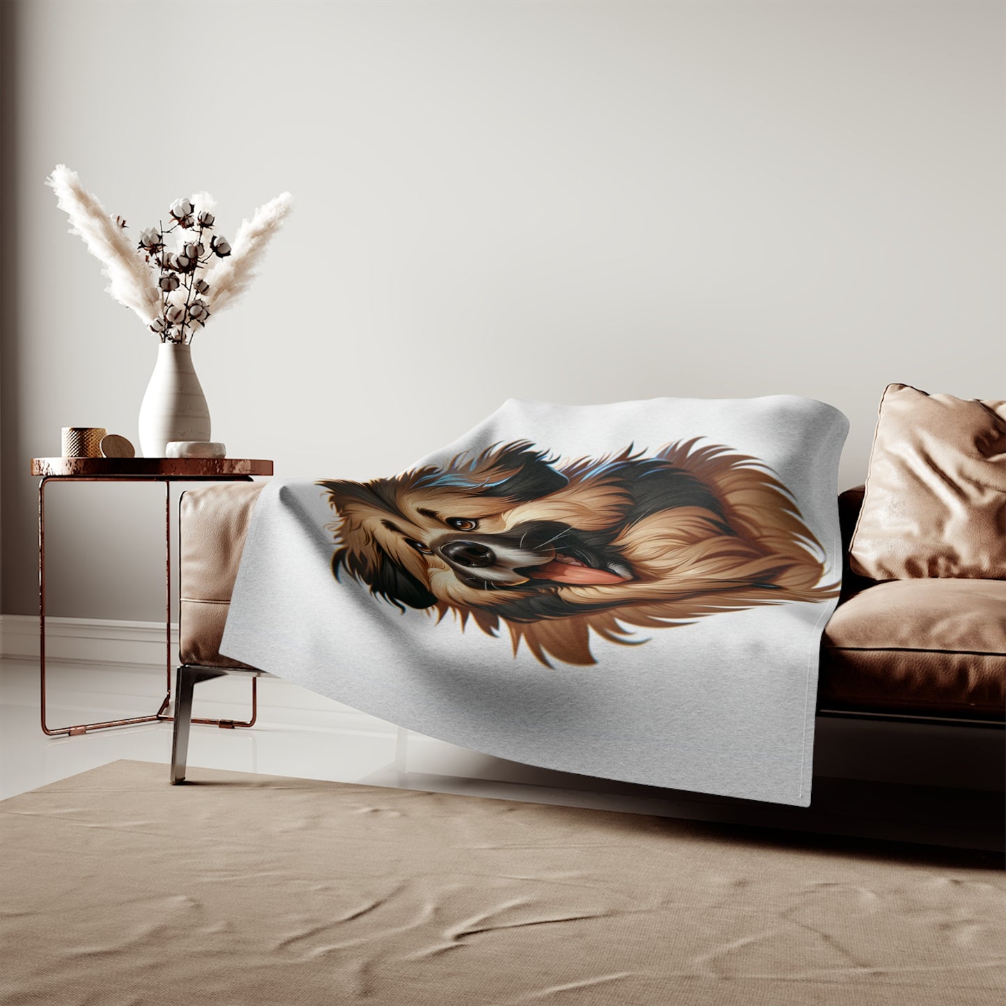 Caucasian Shepherd Dog Sweatshirt Blanket