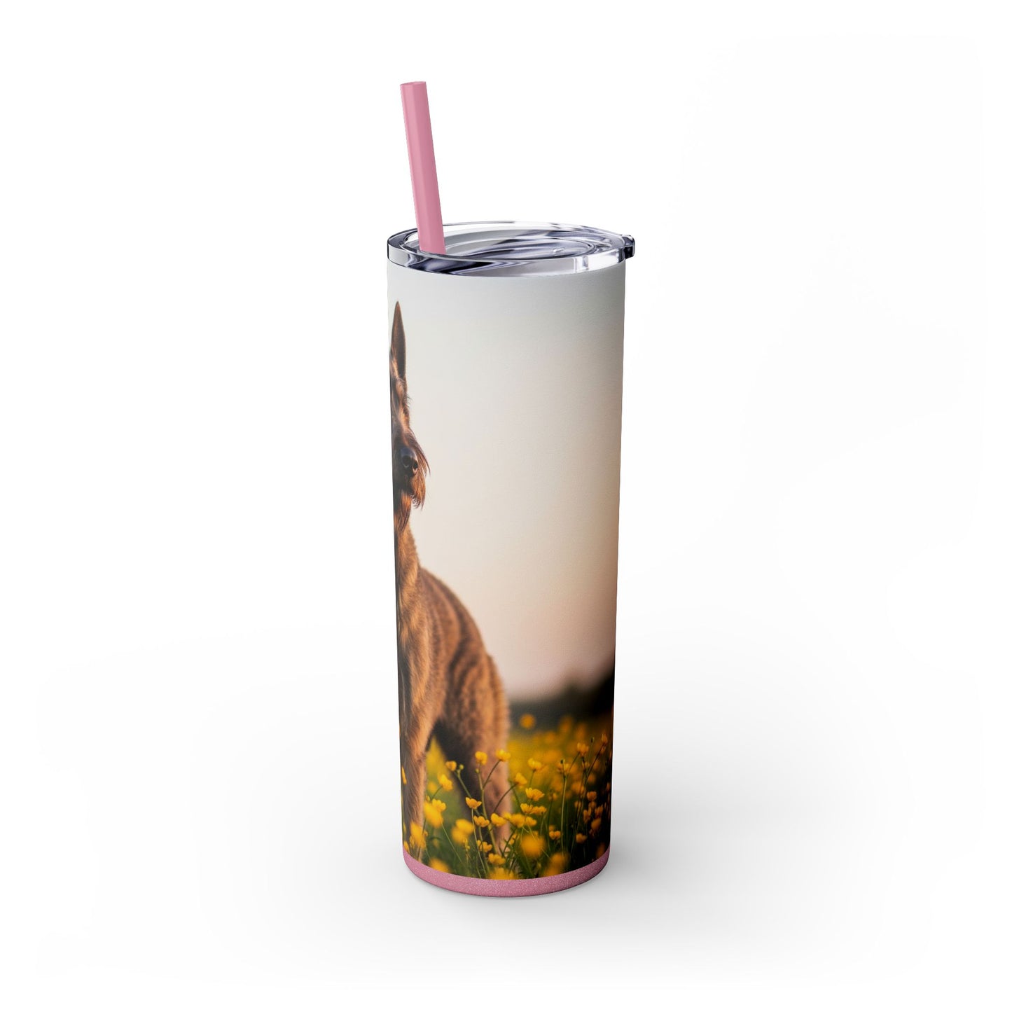 Bouvier des Flandres Tumbler with Straw, 20oz