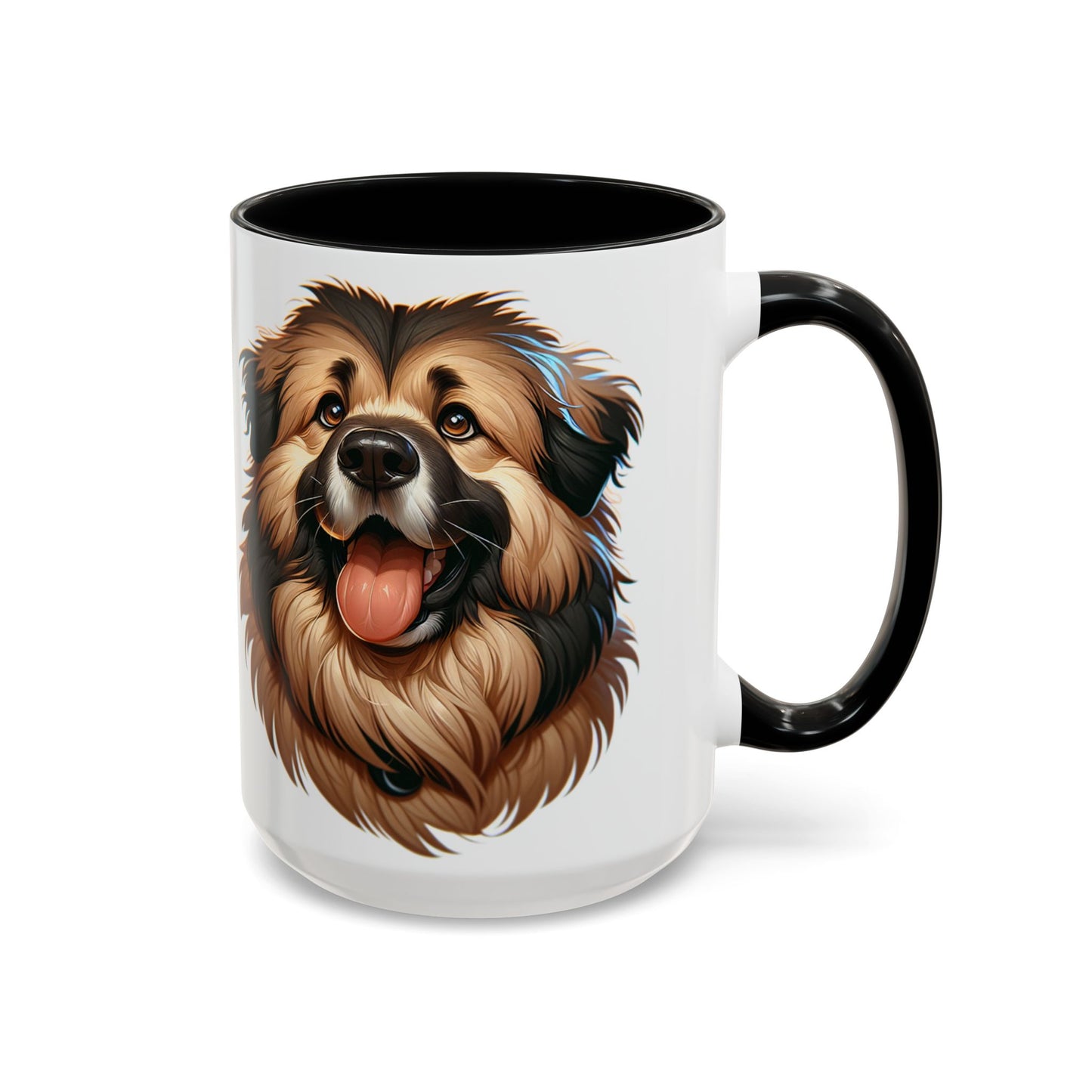 Caucasian Shepherd Dog Accent Coffee Mug - Perfect Gift for Dog Lovers