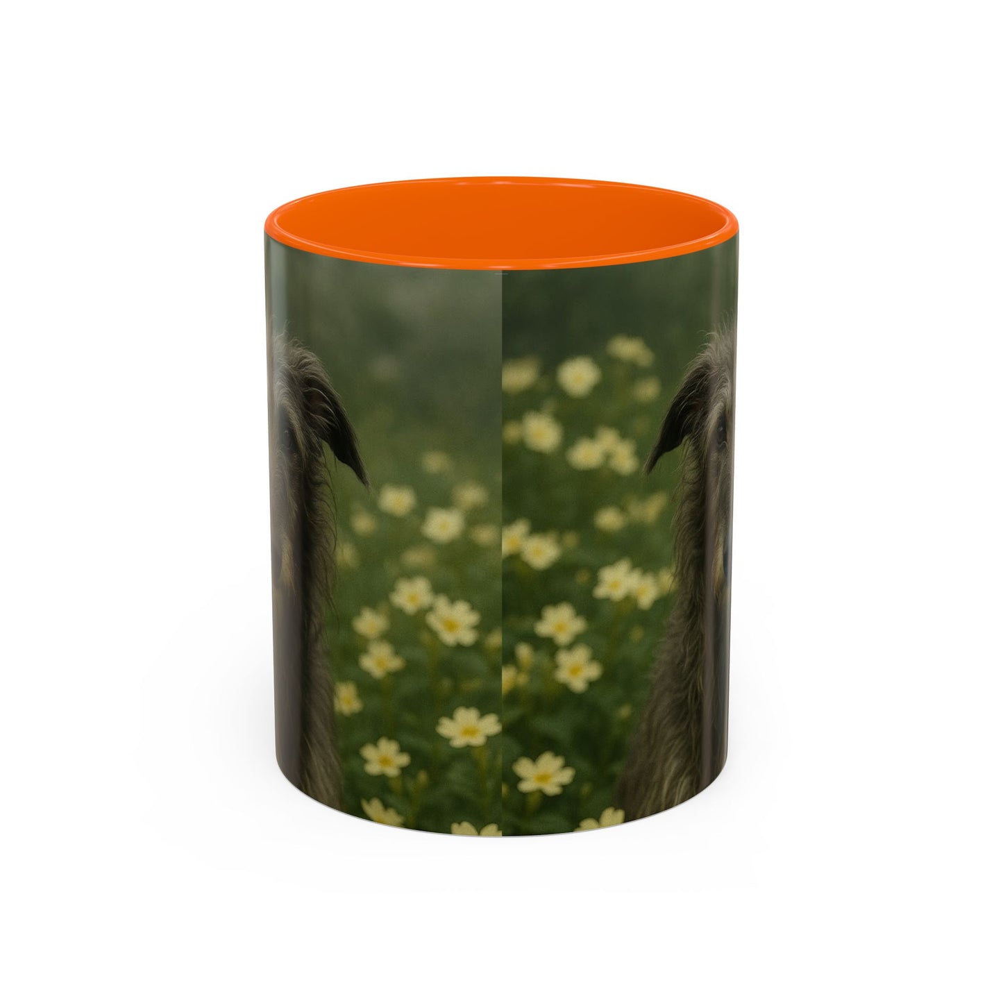 Scottish Deerhound Accent Coffee Mug - Perfect Gift for Dog Lovers