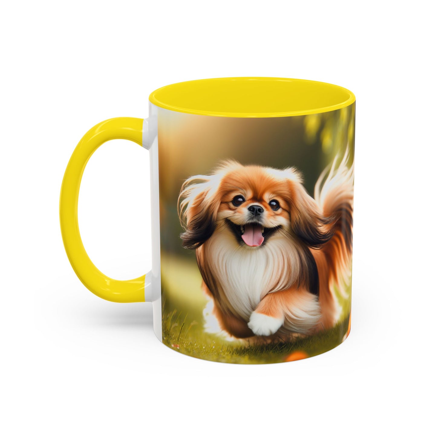 Tibetan Spaniel Accent Coffee Mug - Perfect Gift for Dog Lovers