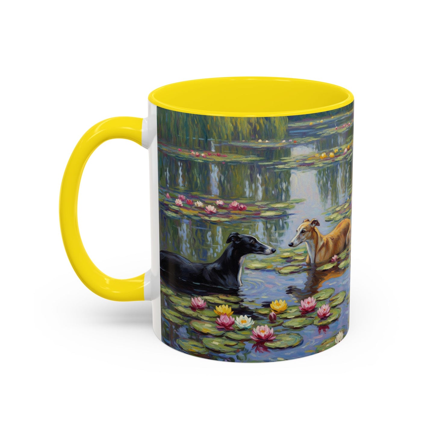 Greyhound Accent Coffee Mug - Perfect Gift for Dog Lovers