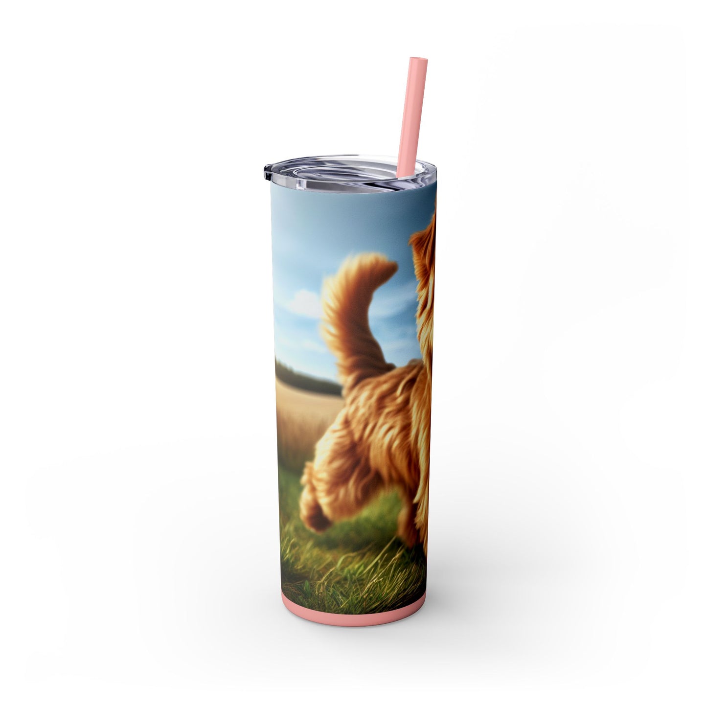 Norfolk Terrier Tumbler with Straw, 20oz