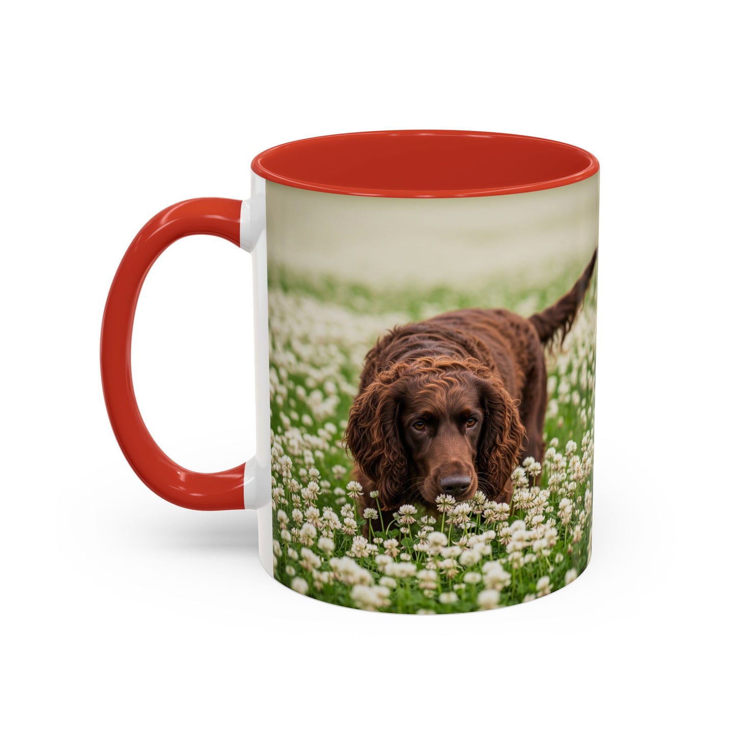 Irish Water Spaniel Accent Coffee Mug - Perfect Gift for Dog Lovers