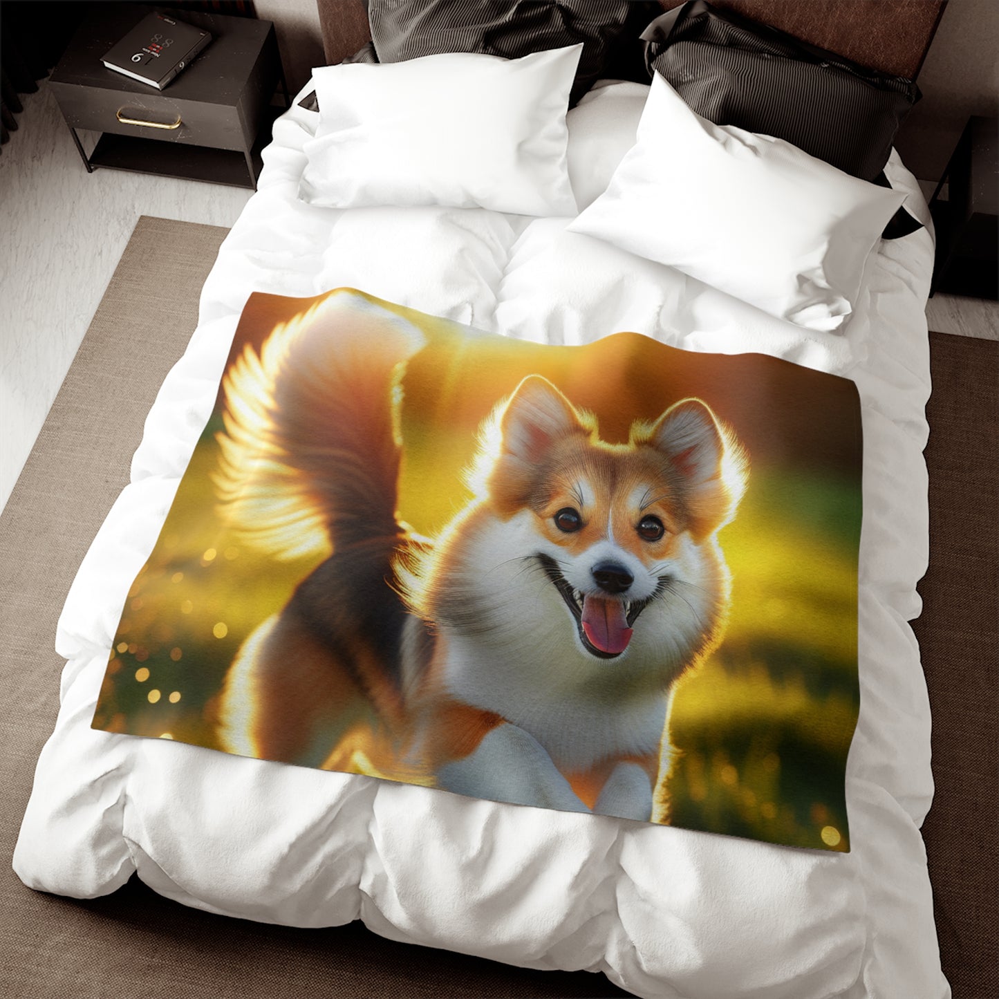 Norwegian Lundehund Sweatshirt Blanket