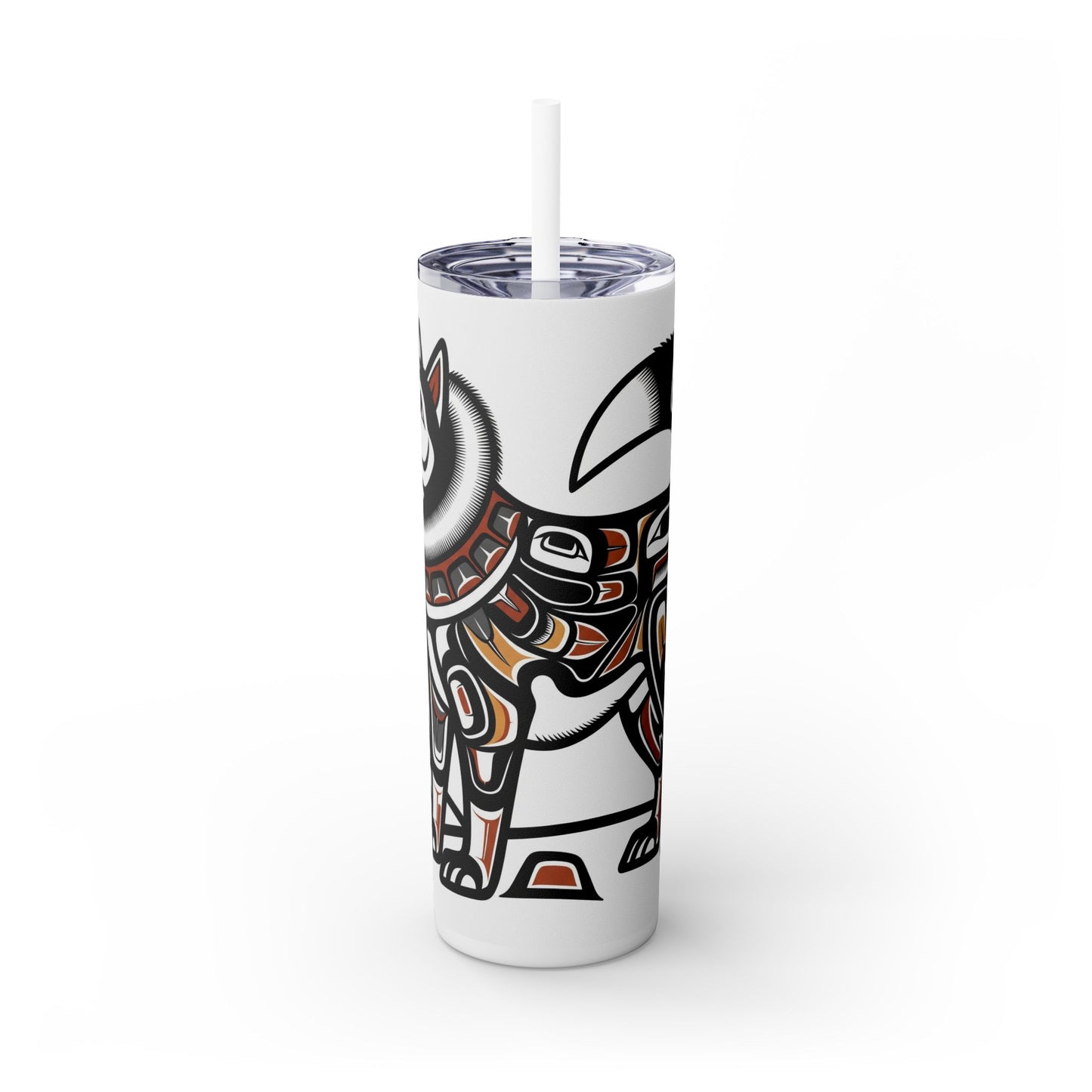 Siberian Husky Tumbler with Straw, 20oz