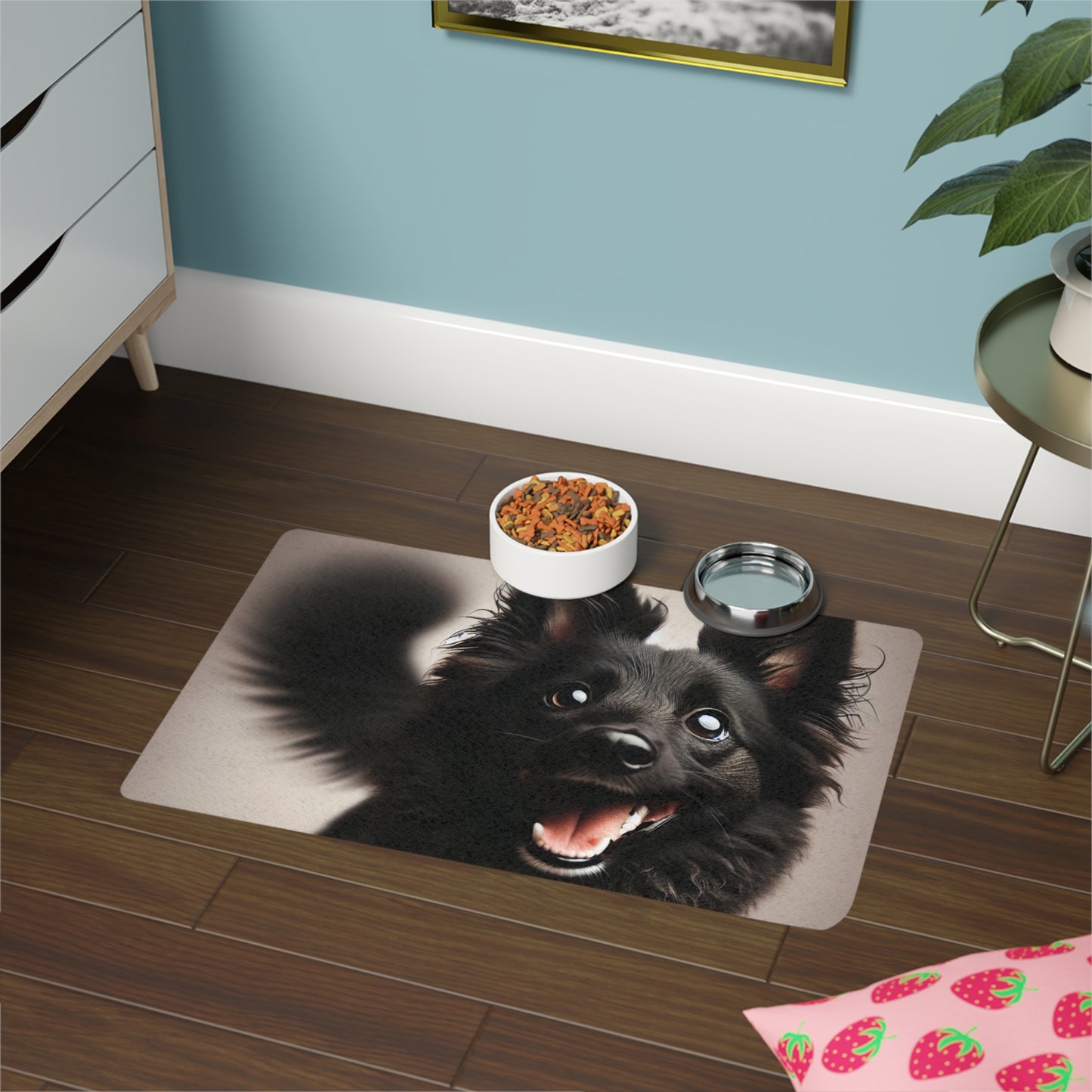 Pet Food Mat (12x18) - Mudi