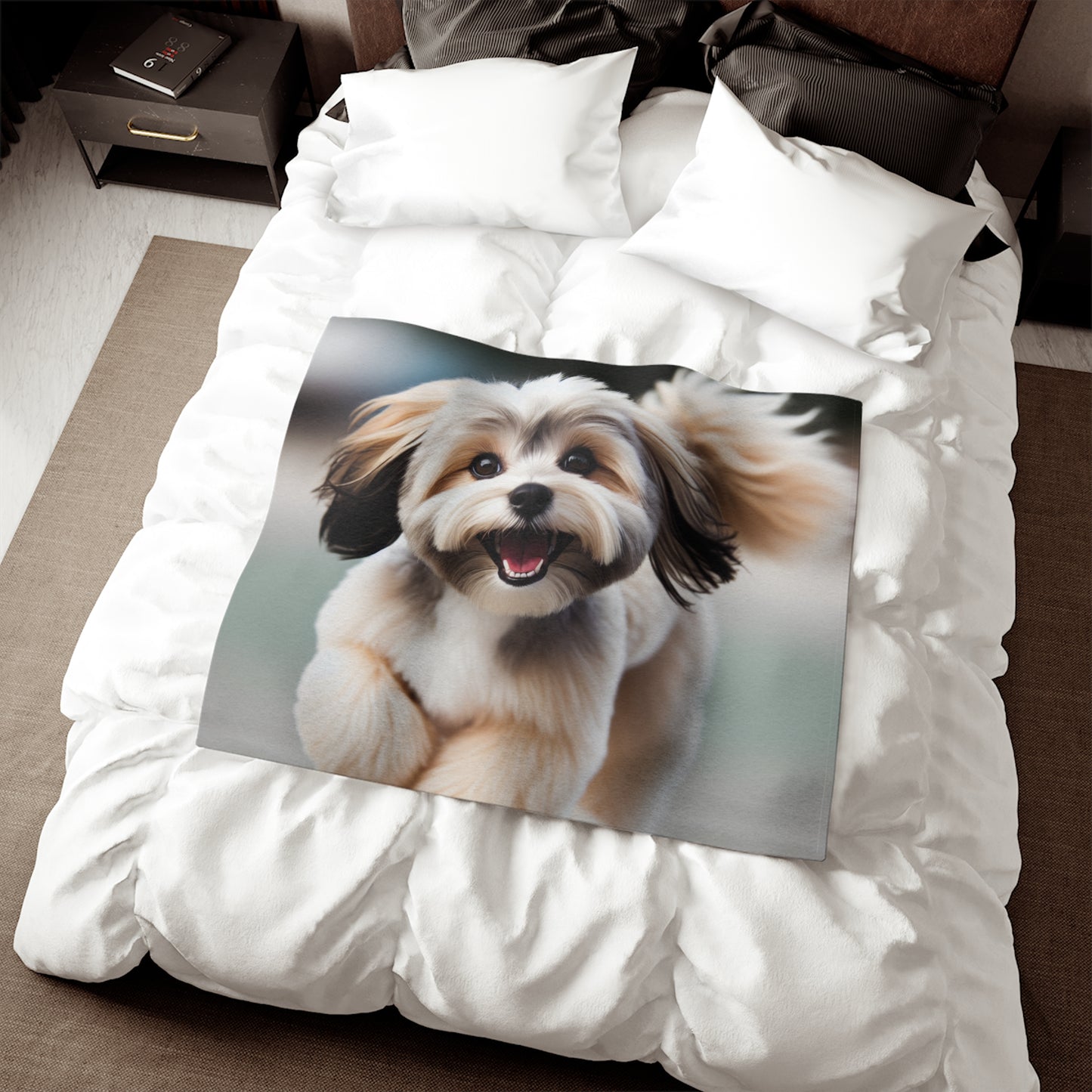Lowchen Sweatshirt Blanket