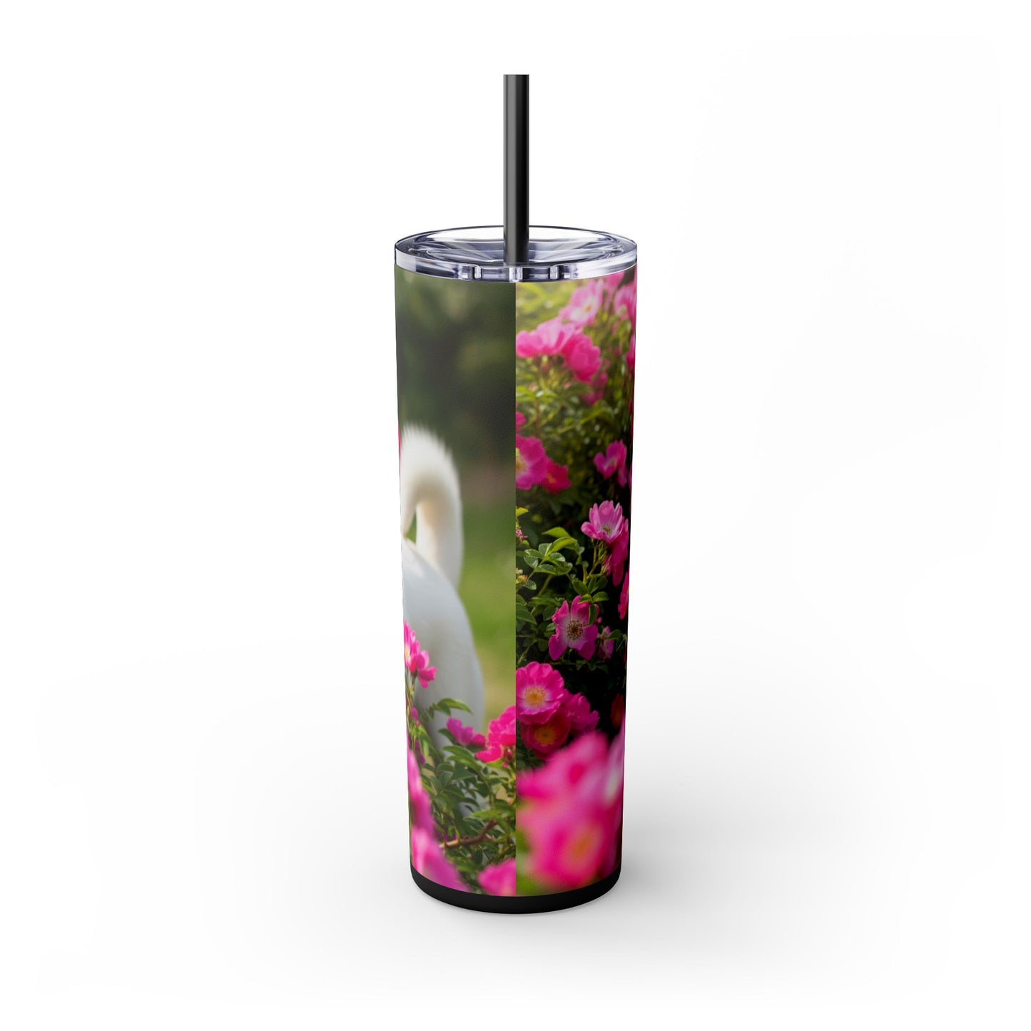 Norrbottenspets Skinny Tumbler with Straw, 20oz