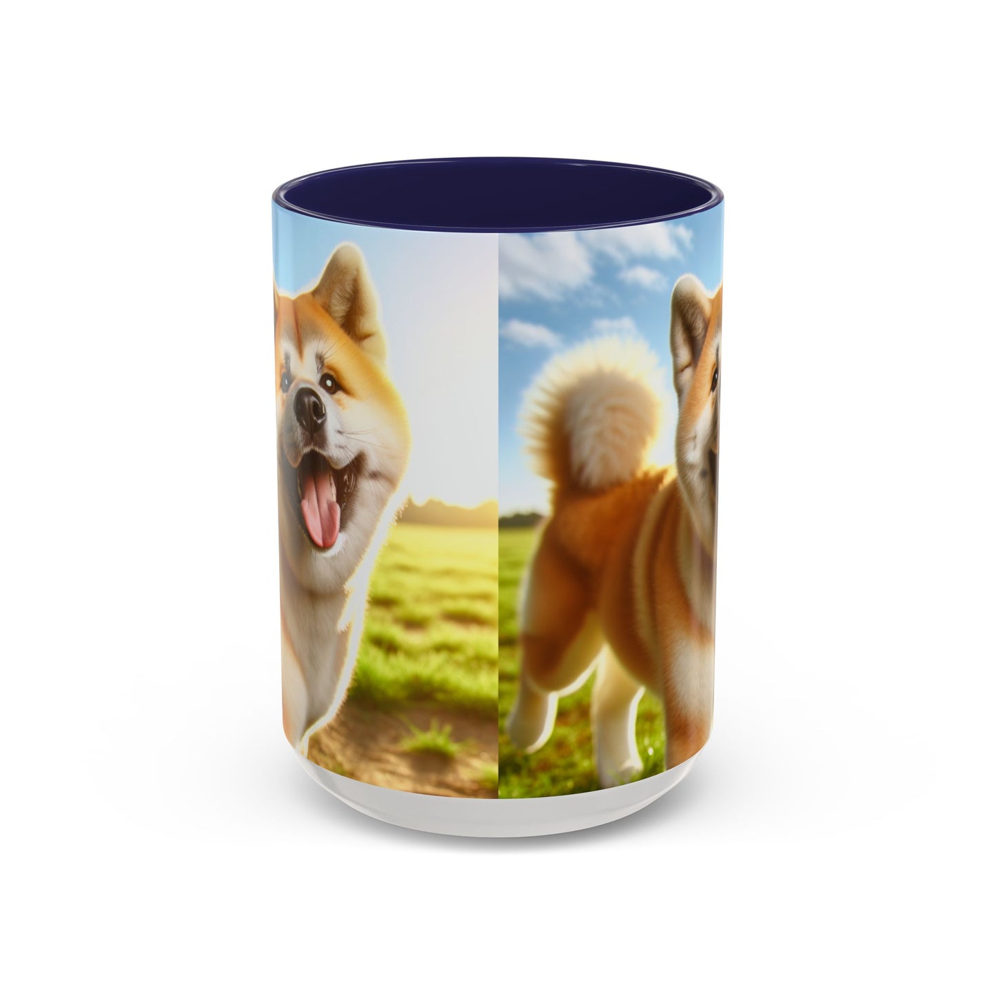Akita Accent Coffee Mug - Perfect Gift for Dog Lovers