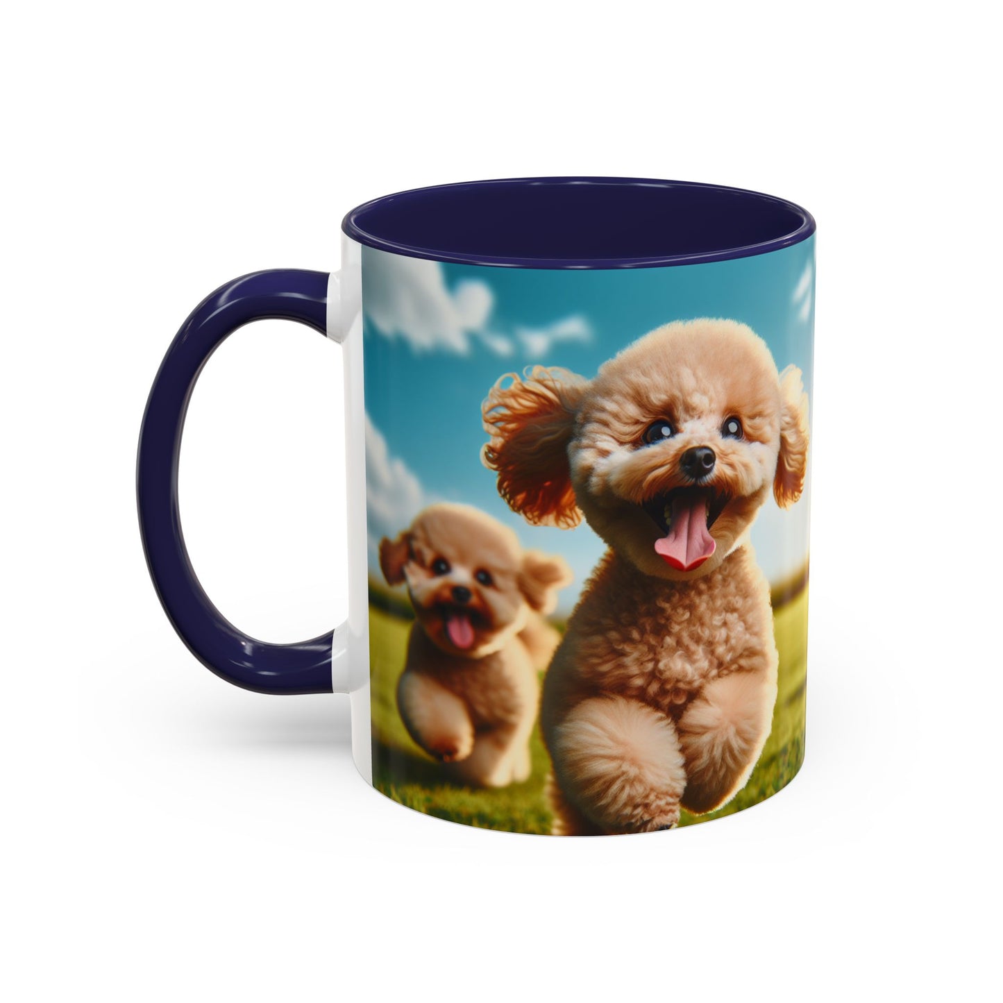 Toy Poodle Accent Coffee Mug - Perfect Gift for Dog Lovers