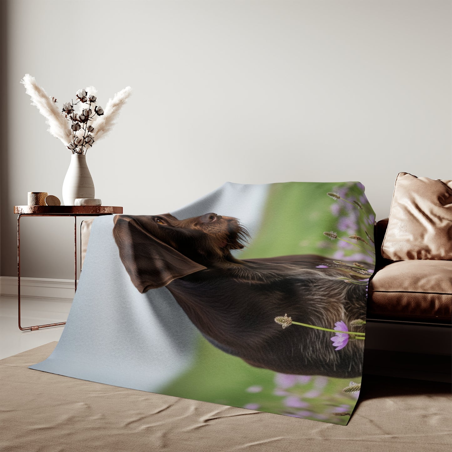 German Wirehaired Pointer Sweatshirt Blanket