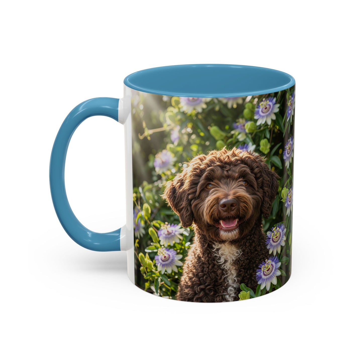 Spanish Water Dog Accent Coffee Mug - Perfect Gift for Dog Lovers