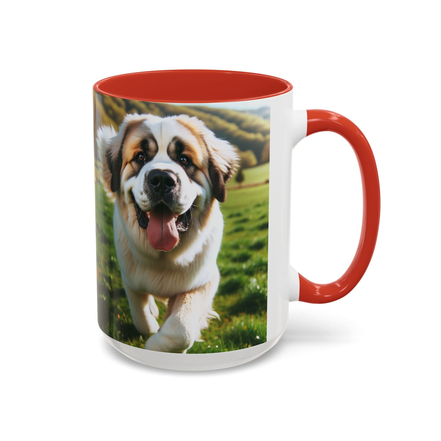 Pyrenean Mastiff Accent Coffee Mug - Perfect Gift for Dog Lovers