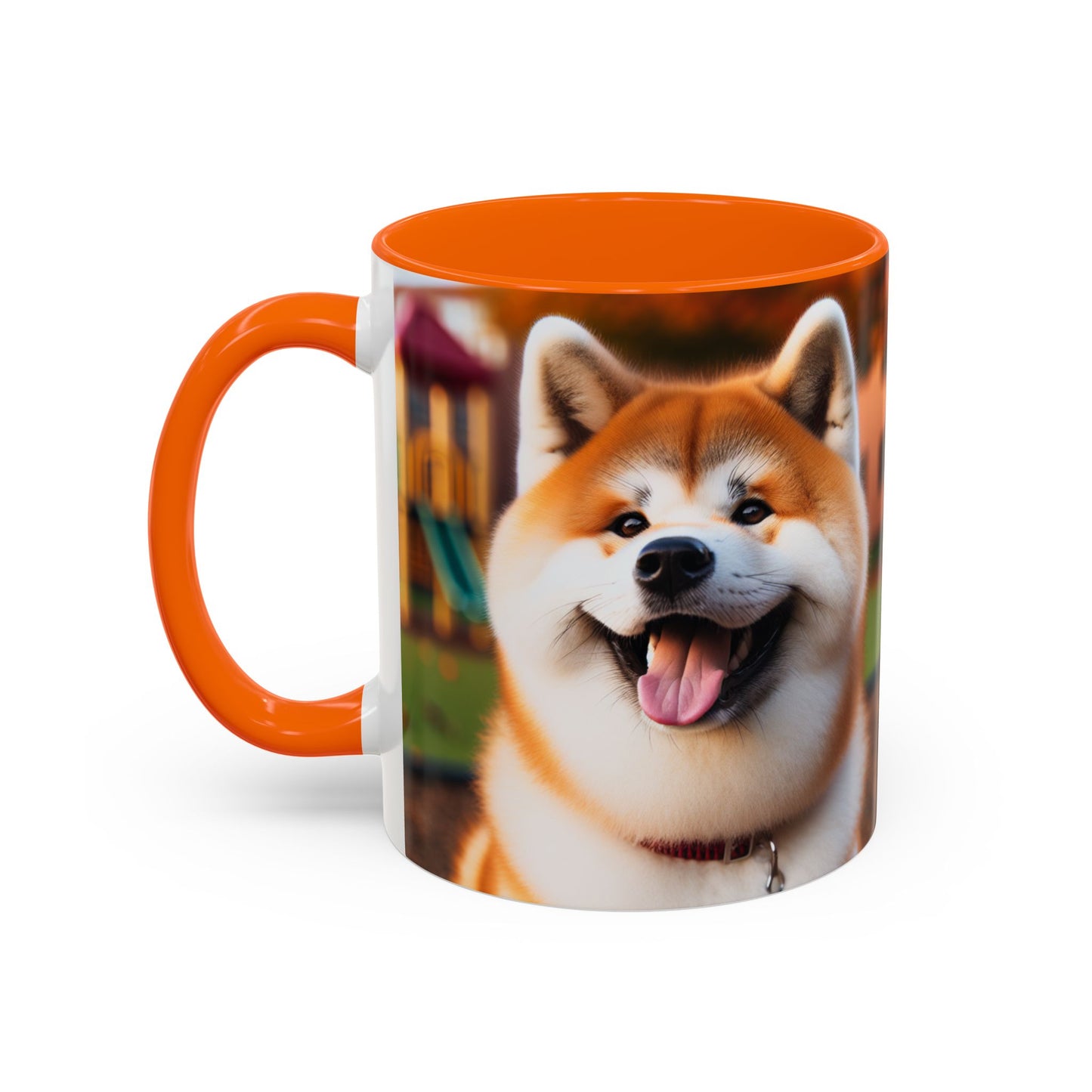 Japanese Akitainu Accent Coffee Mug - Perfect Gift for Dog Lovers