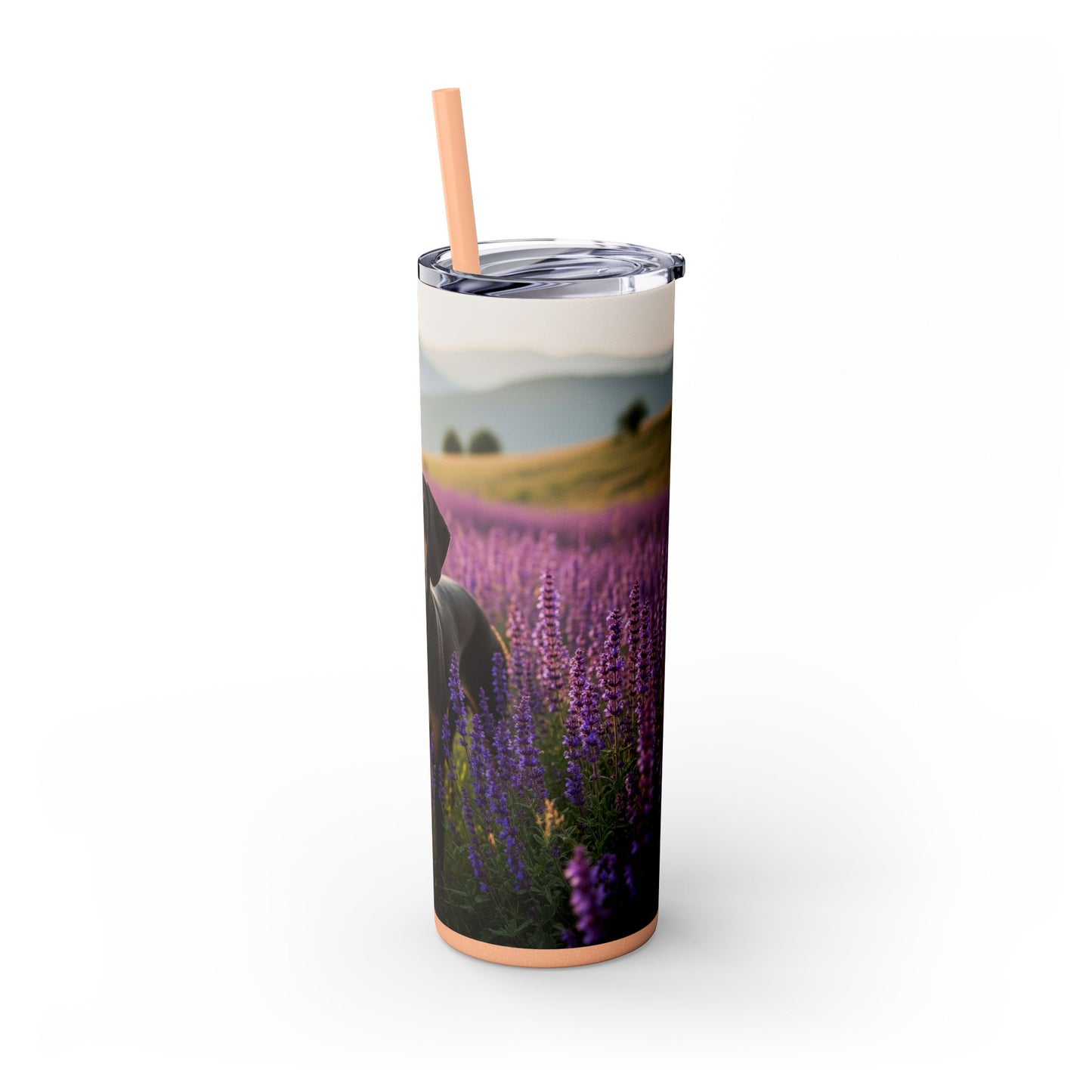 Transylvanian Hound Tumbler with Straw, 20oz