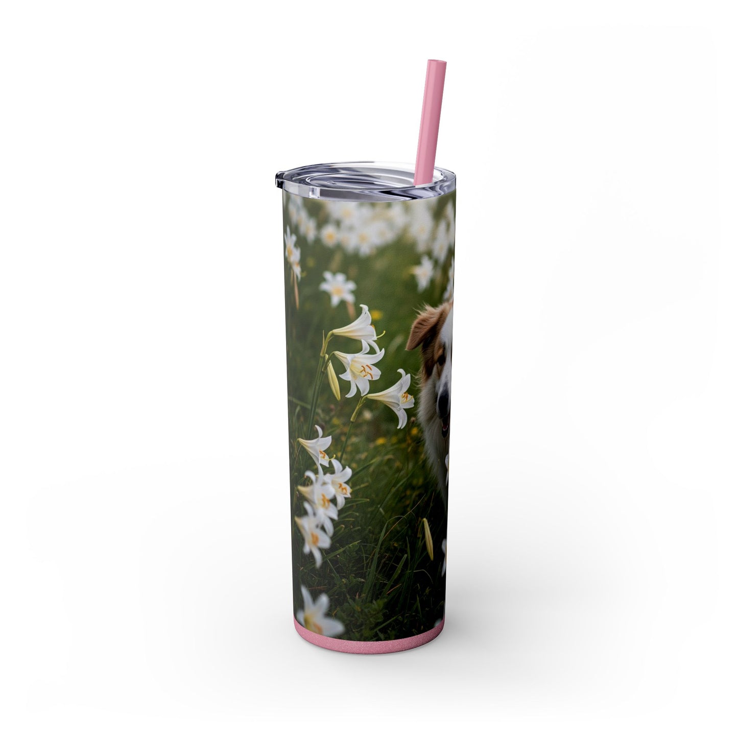Pyrenean Shepherd Tumbler with Straw, 20oz
