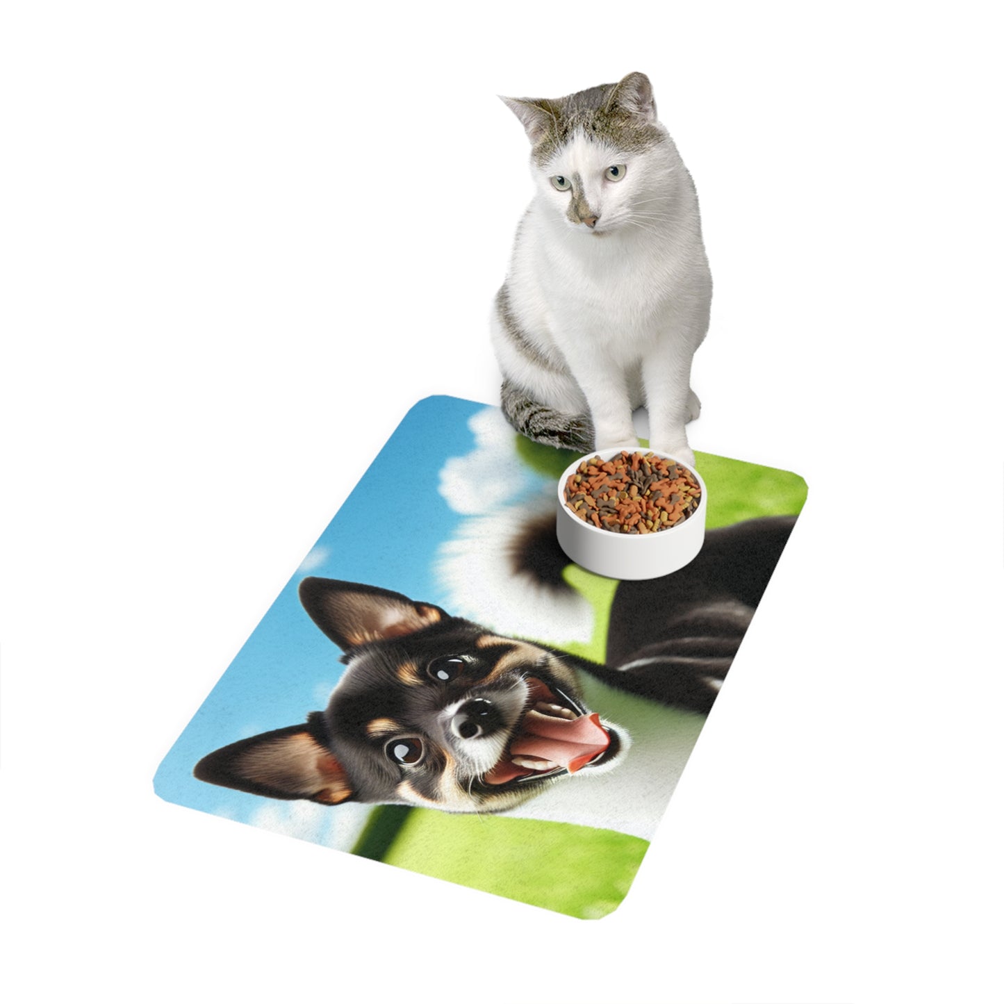 Pet Food Mat (12x18) - Japanese Terrier