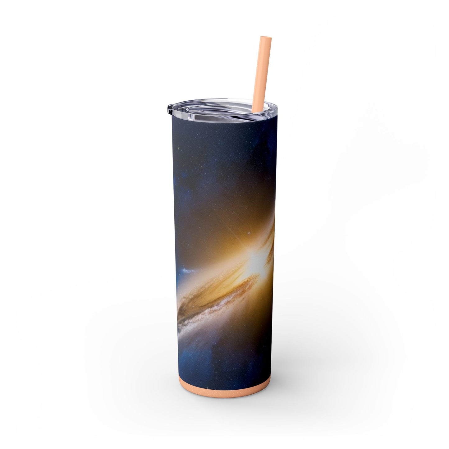 North Star Skinny Tumbler with Straw, 20oz