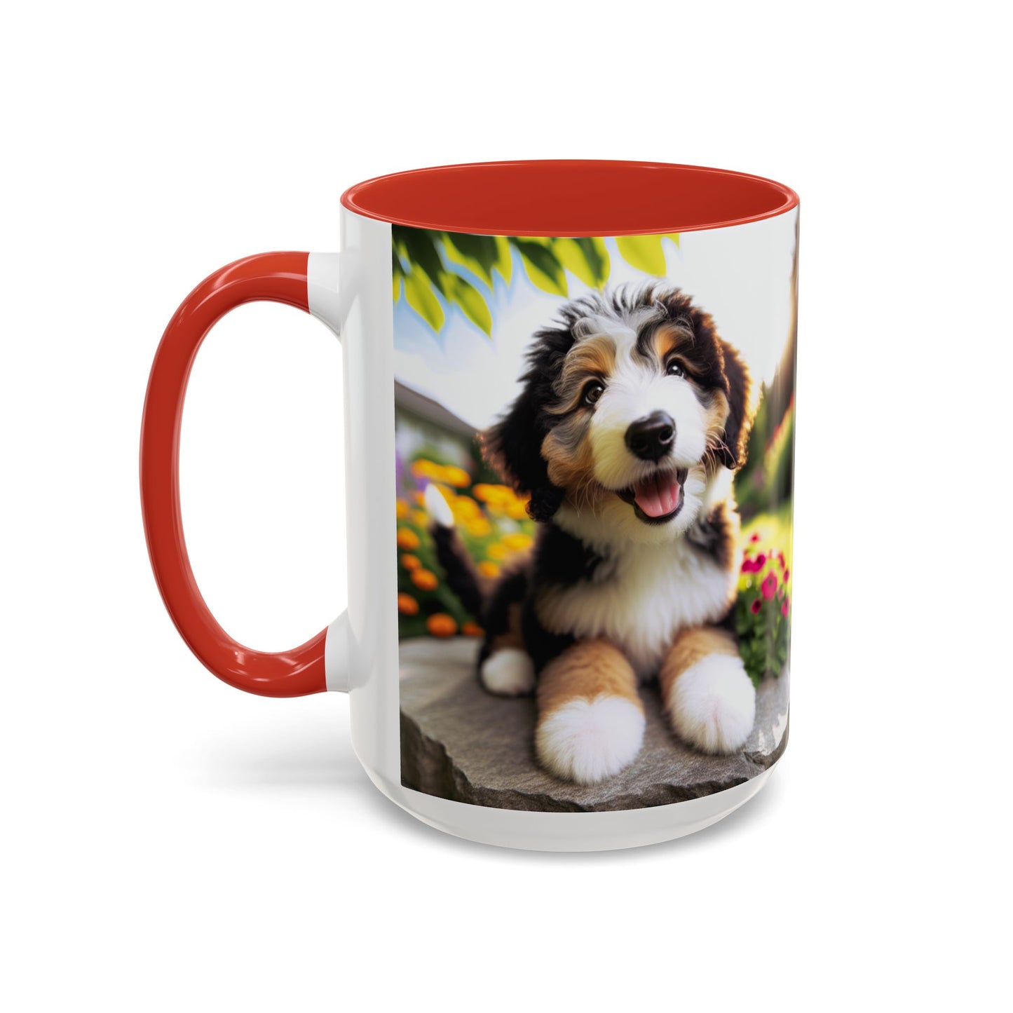 Bernedoodle Accent Coffee Mug - Perfect Gift for Dog Lovers