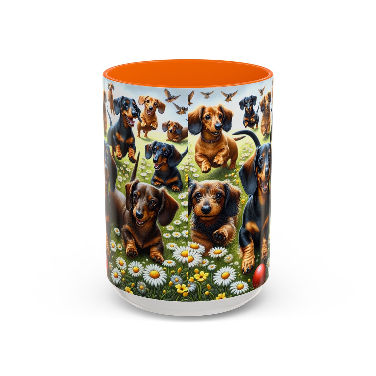 Dachshund Accent Coffee Mug - Perfect Gift for Dog Lovers