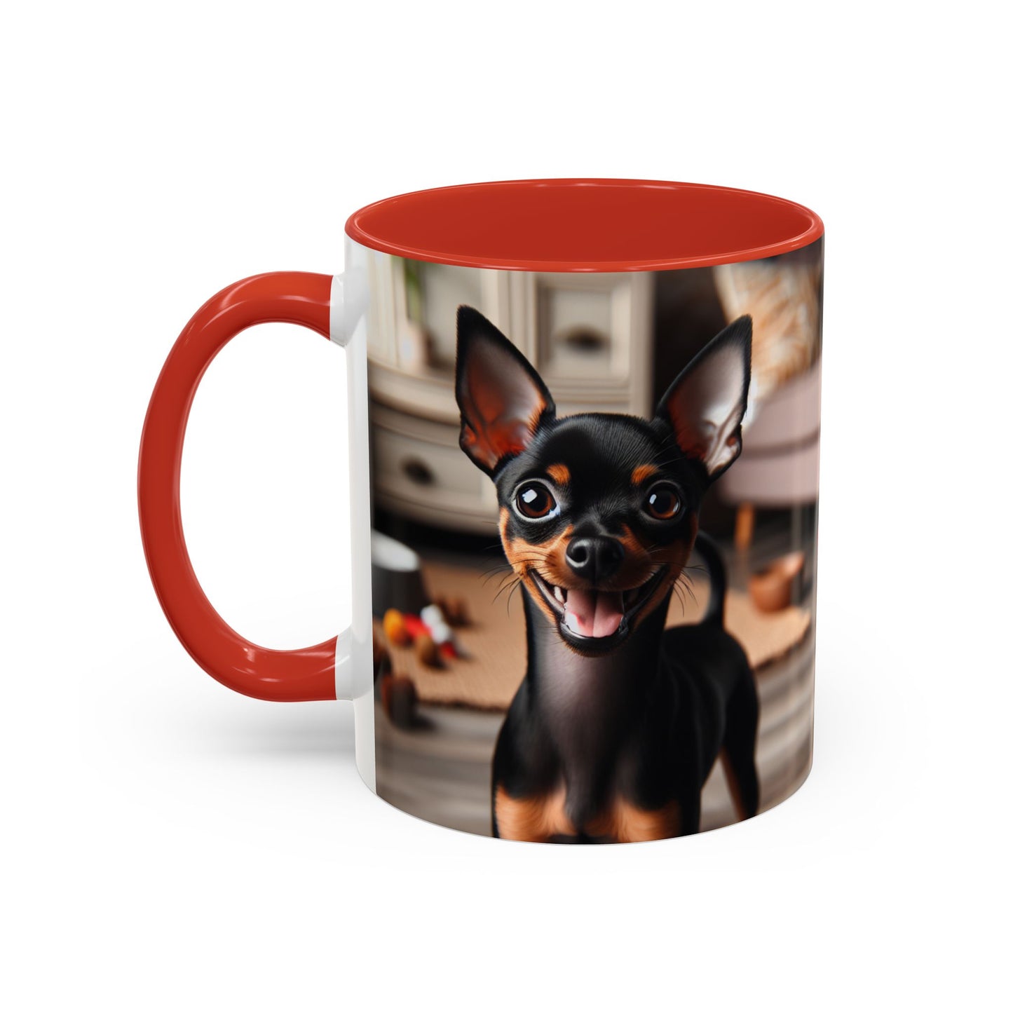 English Toy Terrier Accent Coffee Mug - Perfect Gift for Dog Lovers