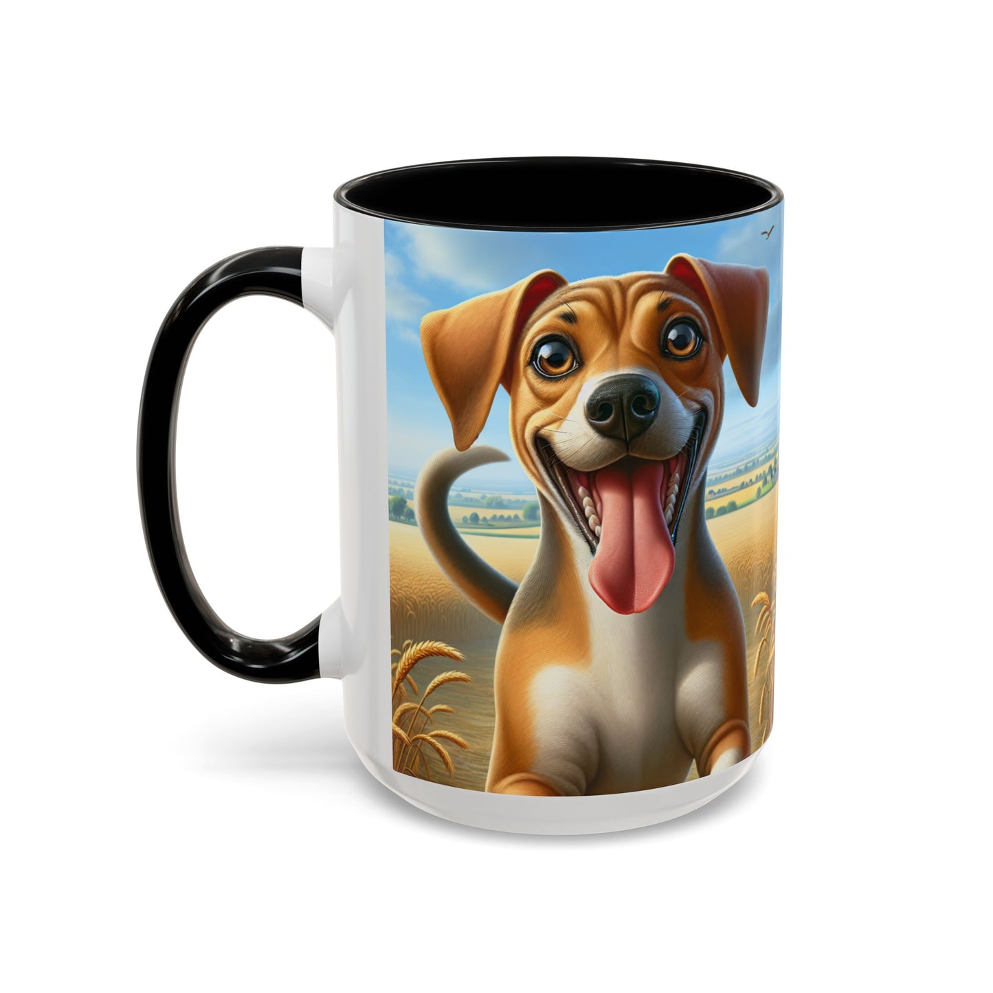 Banjara Hound Accent Coffee Mug - Perfect Gift for Dog Lovers