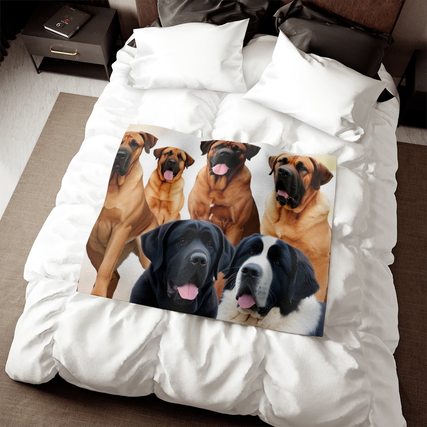 Big Dogs Sweatshirt Blanket