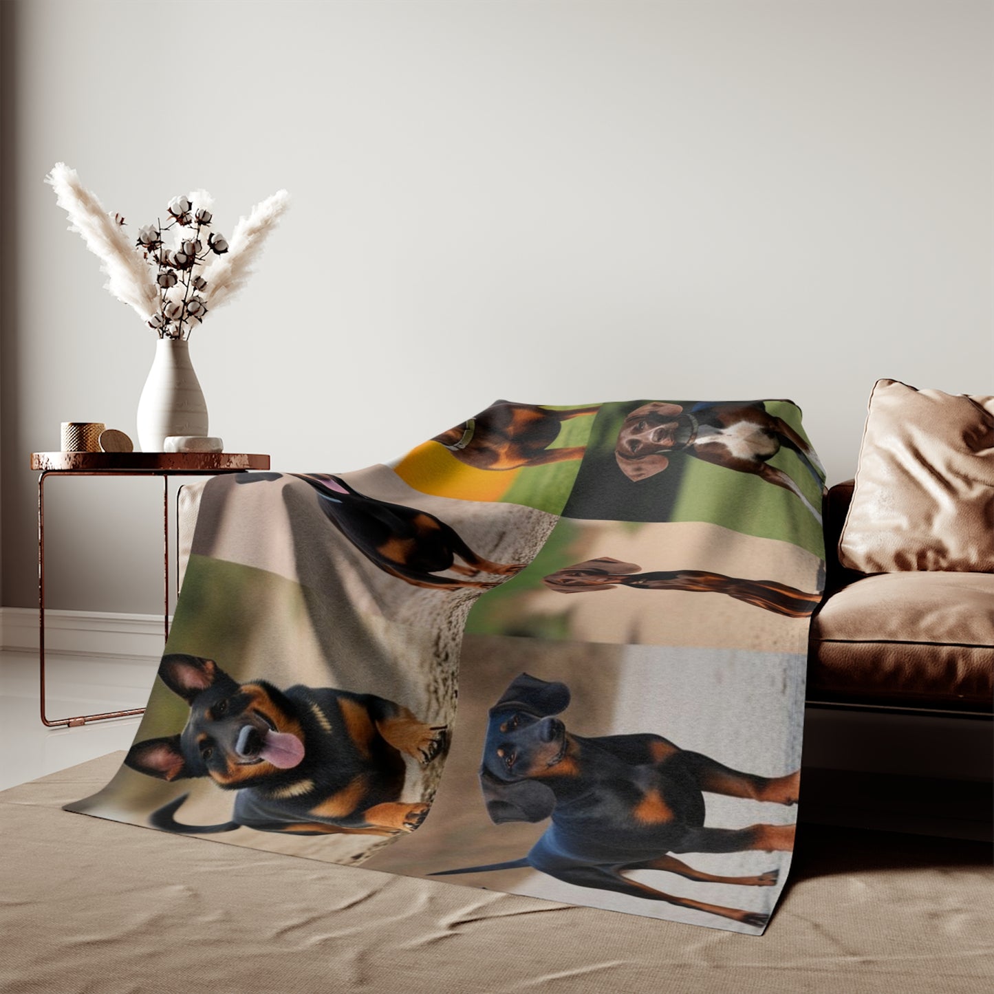German Dogs Sweatshirt Blanket