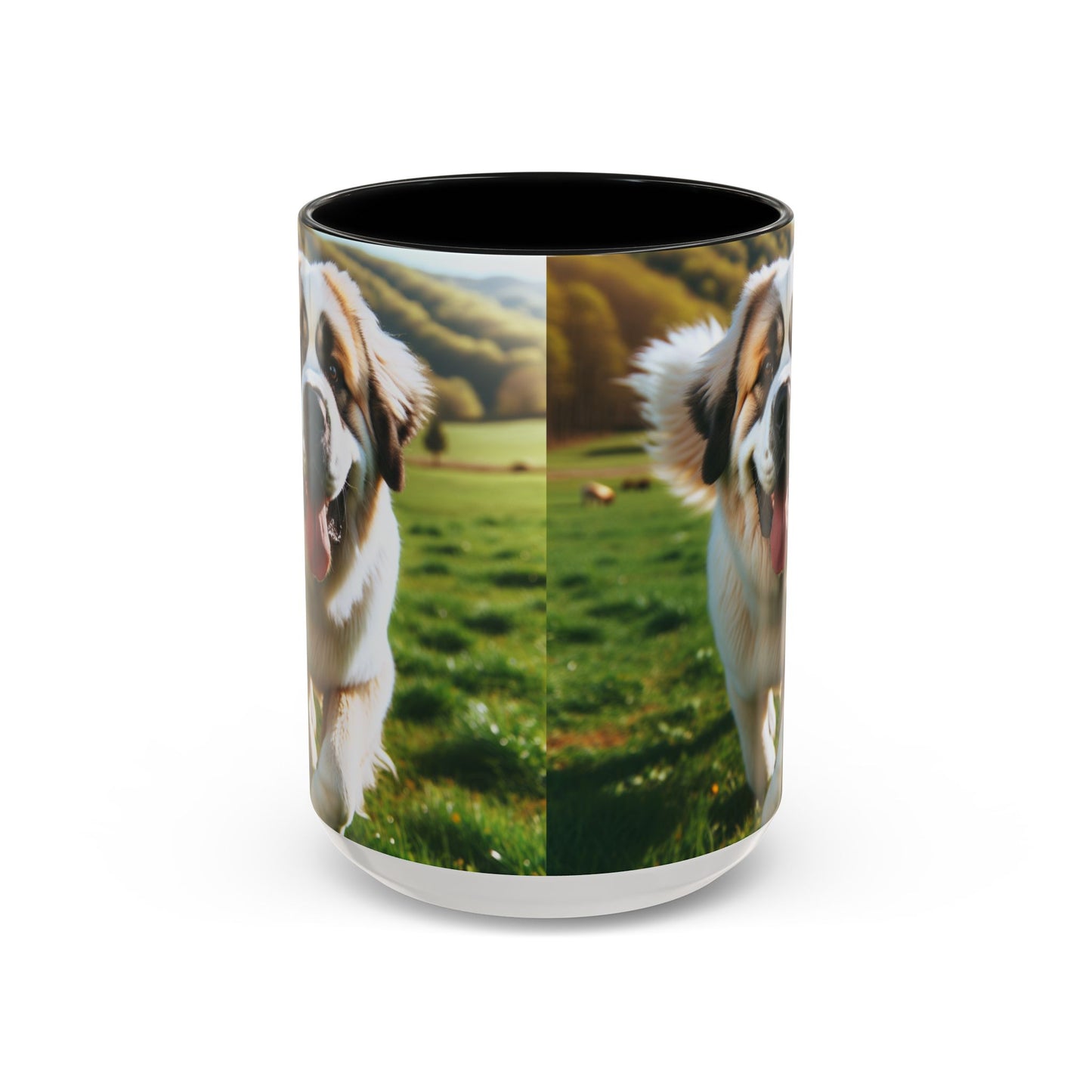 Pyrenean Mastiff Accent Coffee Mug - Perfect Gift for Dog Lovers
