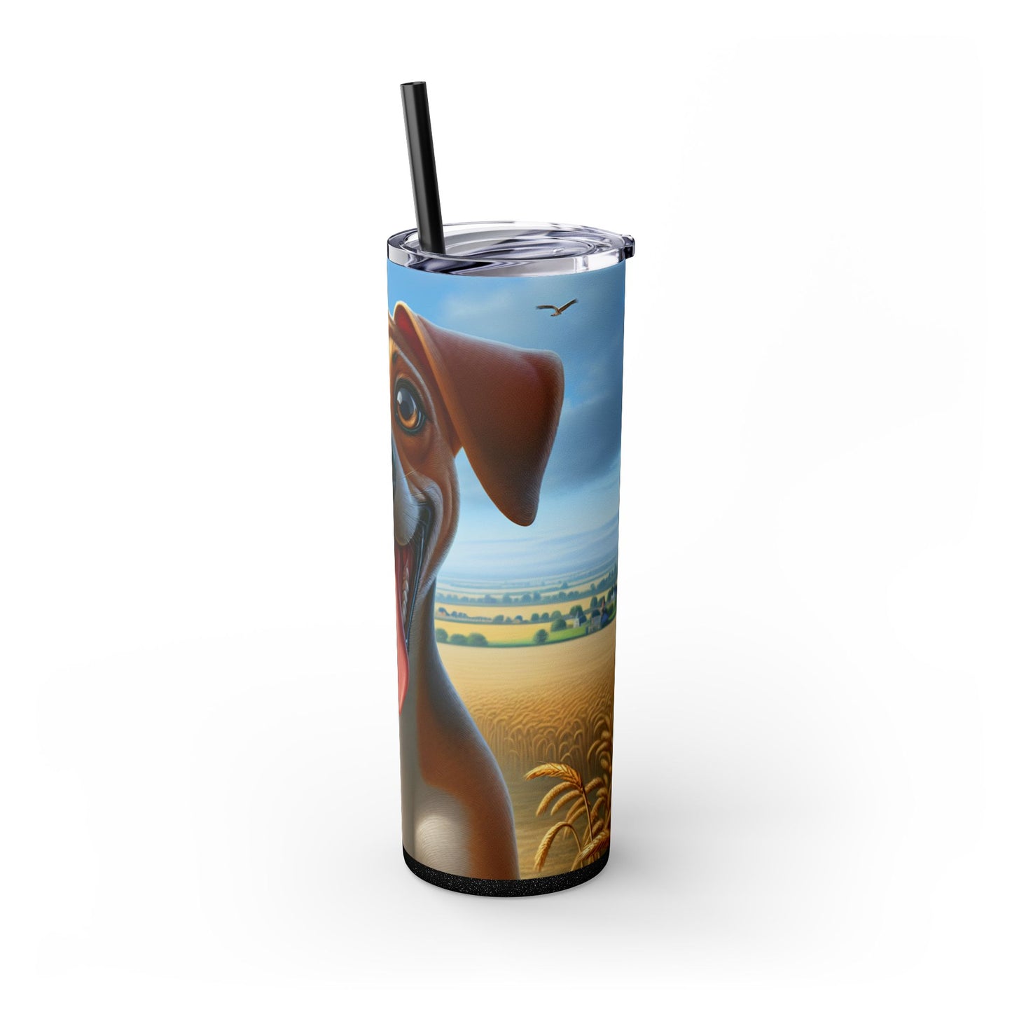 Banjara Hound Tumbler with Straw, 20oz