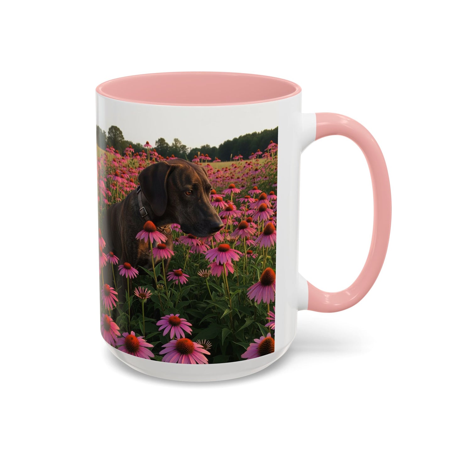 Treeing Tennessee Brindle Accent Coffee Mug - Perfect Gift for Dog Lovers
