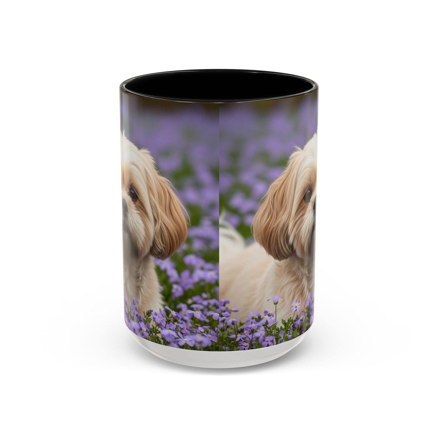 Shih-poo Accent Coffee Mug - Perfect Gift for Dog Lovers