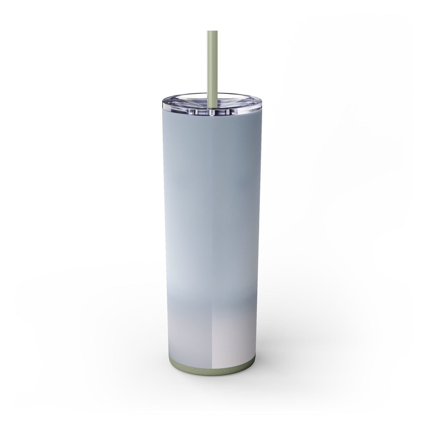 Miniature Bull Terrier Tumbler with Straw, 20oz