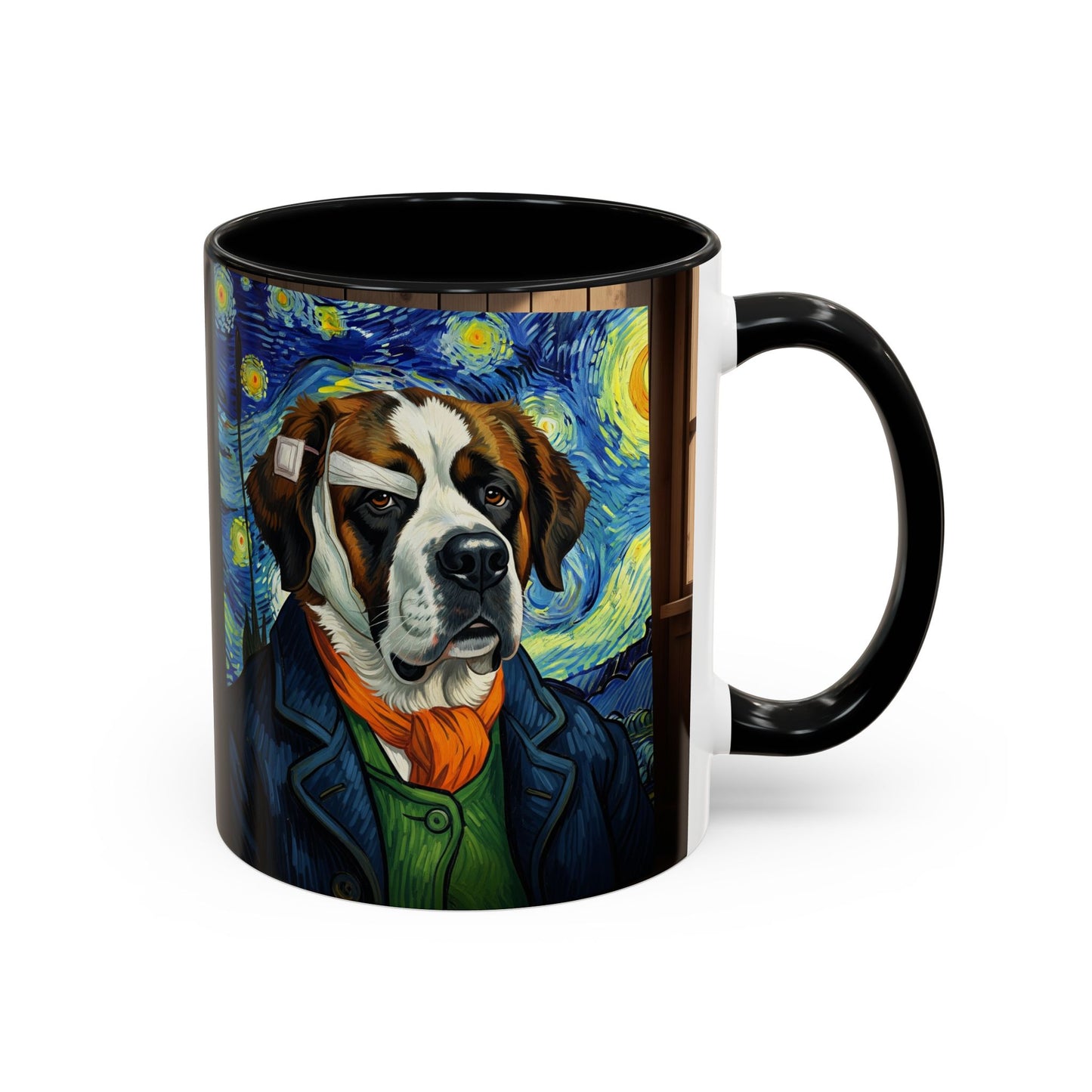 Saint Bernard Accent Coffee Mug - Perfect Gift for Dog Lovers