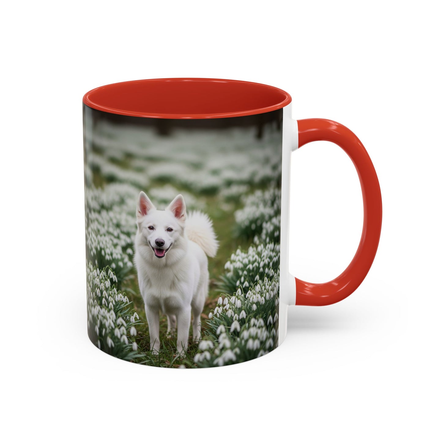 Volpino Italiano Accent Coffee Mug - Perfect Gift for Dog Lovers